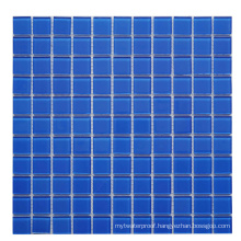 Ocean Blue Glass Crystal Cheap Murals Mosaic Tiles for Kitchen